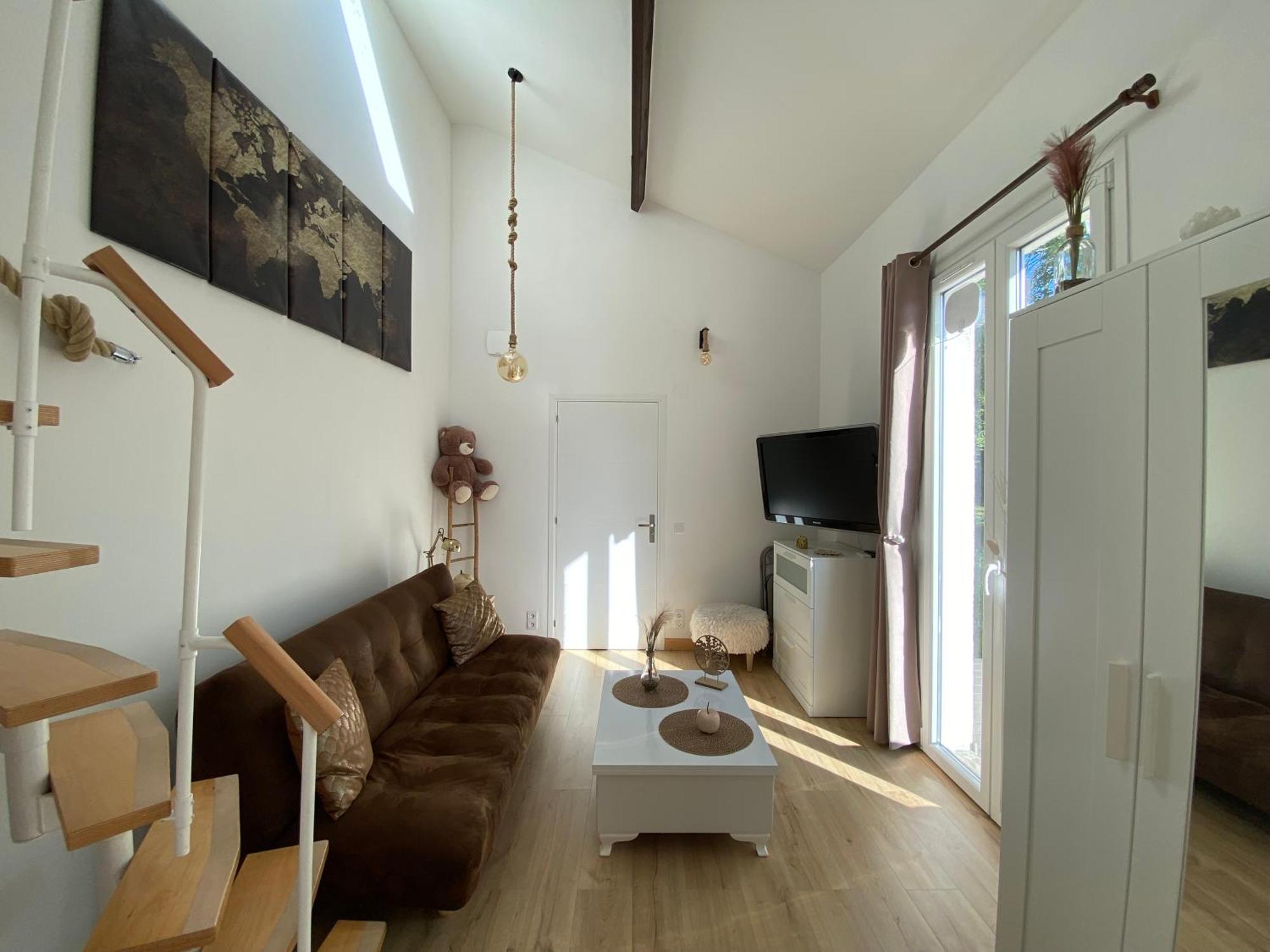 The Little Oak - Tiny House With Bed On Mezzanine & Terrace - From 1 To 4 P Disney, Paris & Cdg Pomponne Kültér fotó
