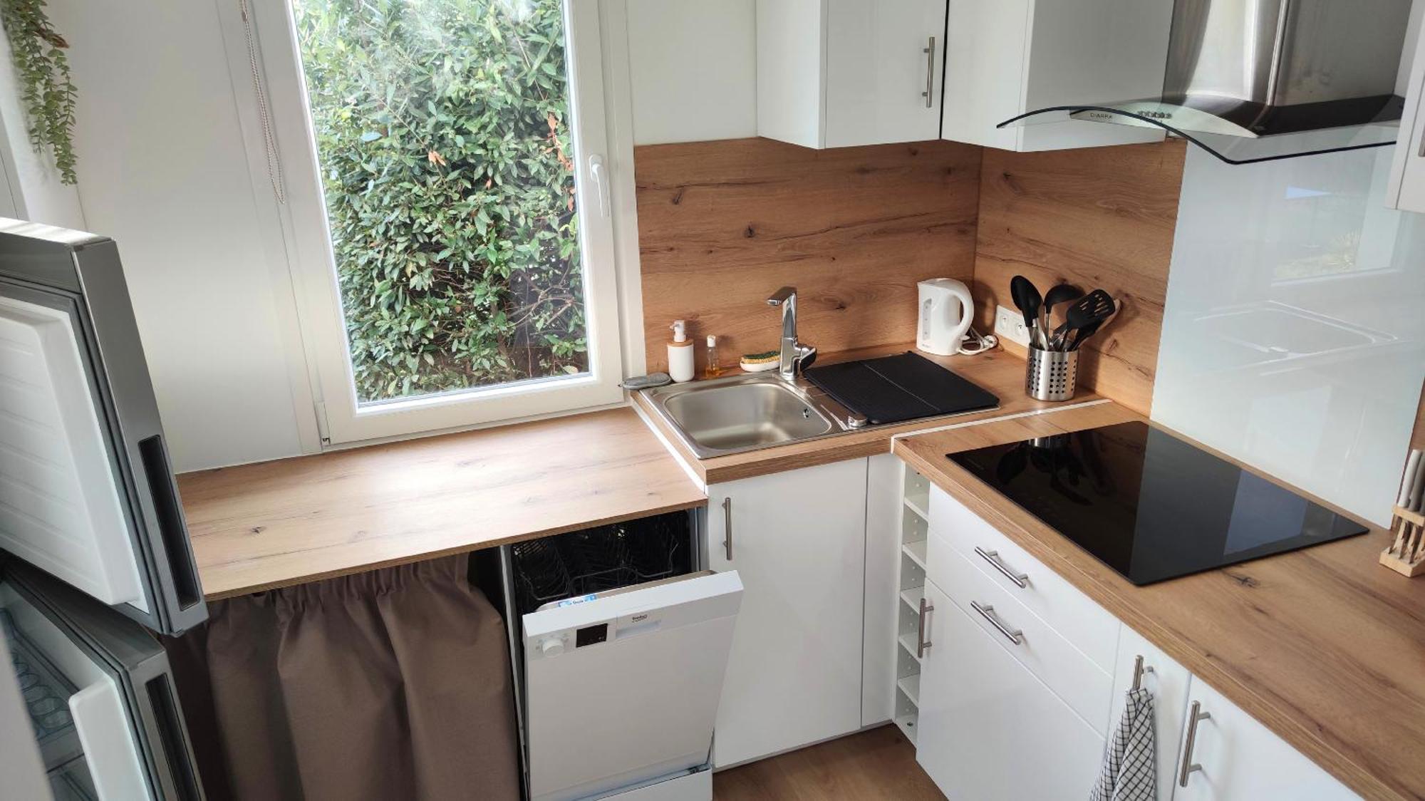 The Little Oak - Tiny House With Bed On Mezzanine & Terrace - From 1 To 4 P Disney, Paris & Cdg Pomponne Kültér fotó